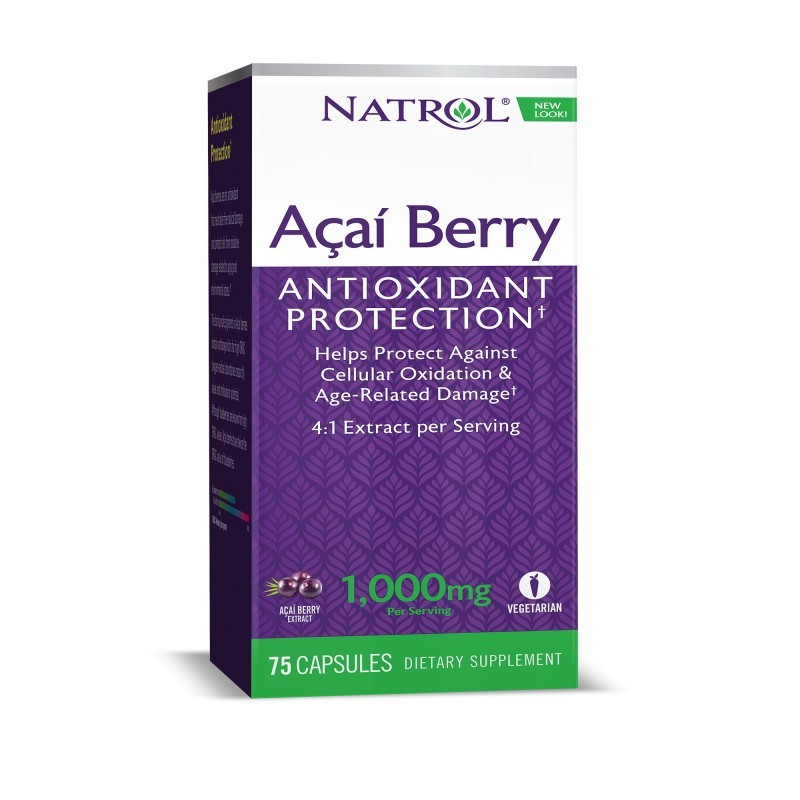 Natrol açaí , акай - антиоксидант, имуностимулатор