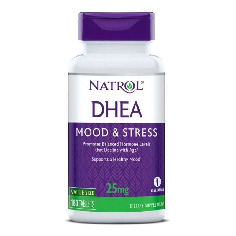 Поддържа хормоналния баланс natrol dhea 25mg