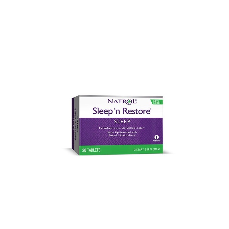 Natrol Sleep n restore, осигурява по-лесно заспиване