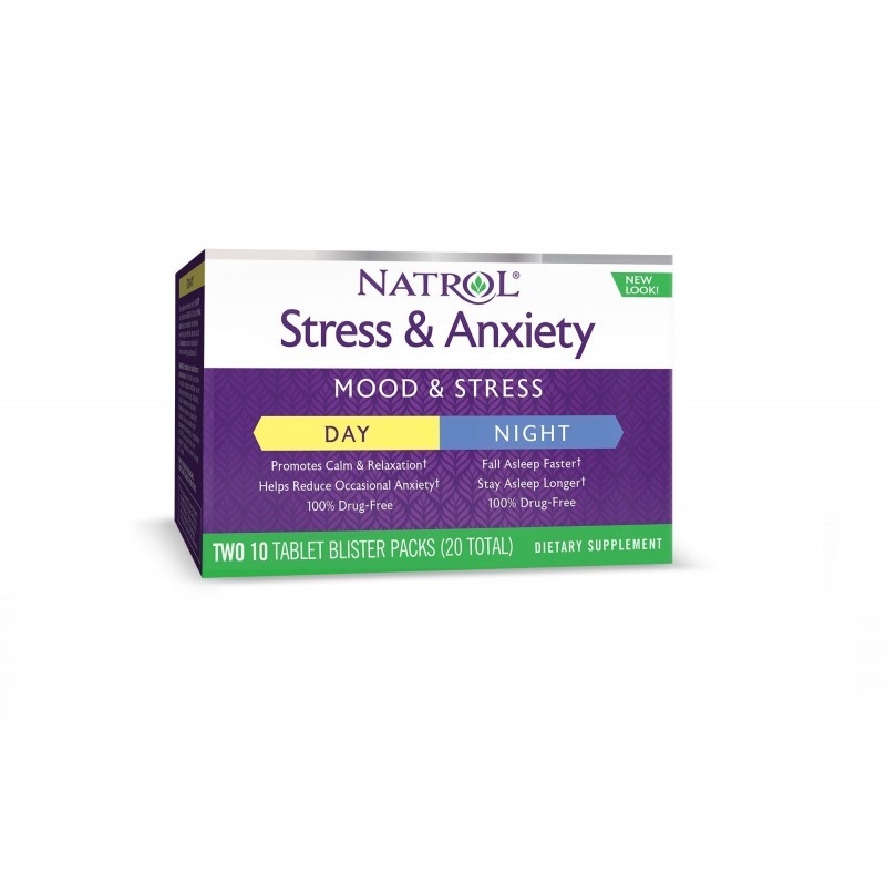 Natrol Stress & anxiety day+nite