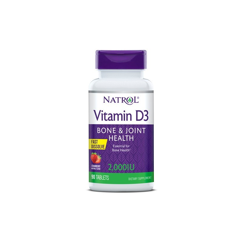Natrol Vitamin D3 2,000 IU Fast Dissolve
