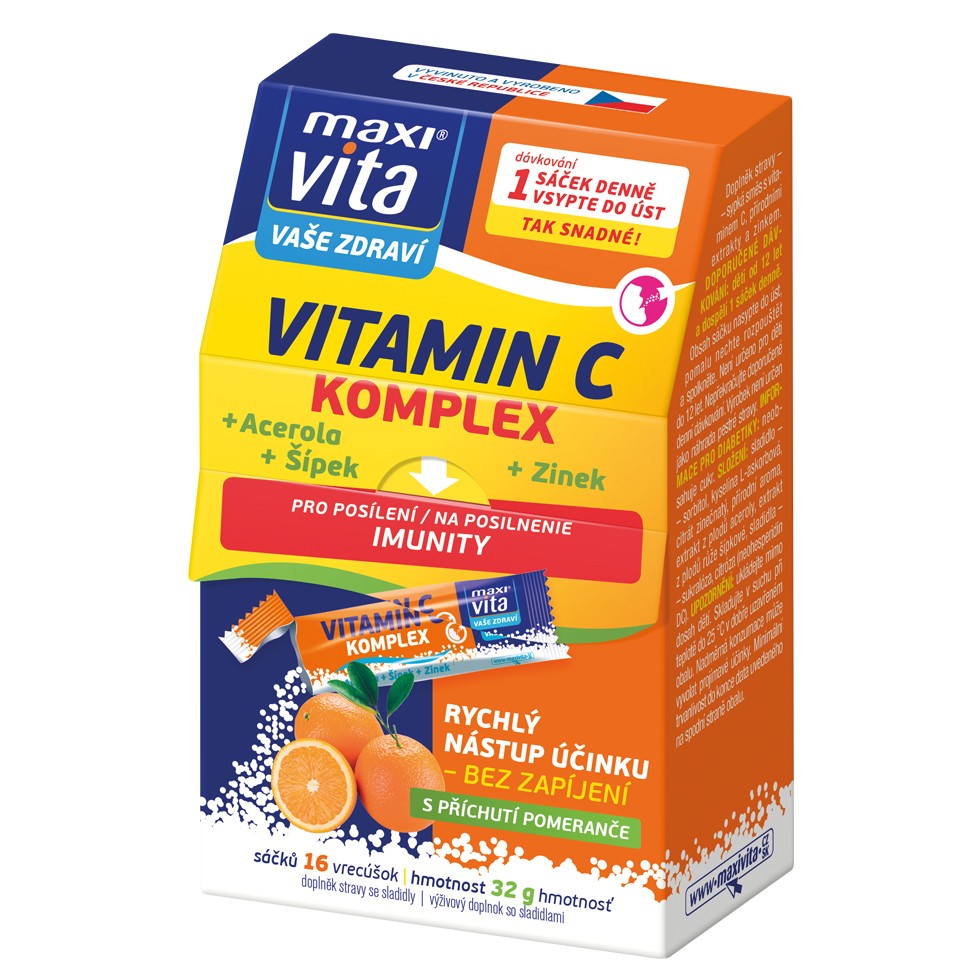 MAXI VITA Витамин С Комплекс  сашети
