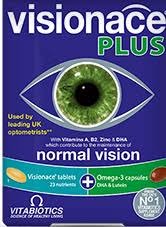 Vitabiotics Вижънейс плюс 28 таблетки + 28 капсули