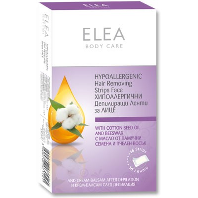 Антиалергични депилиращи ленти за тяло ELEA