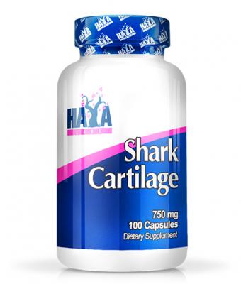 Haya labs, Хрущял от акула 750мг, 100 капс