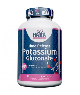 Haya labs, Kaлий с бавно освобождаване 99мг, 100 табл