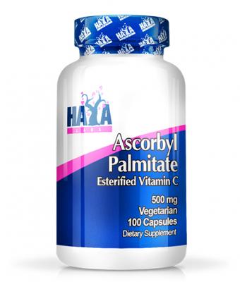 Haya labs, Аскорбил палмитат 500мг, 100 капс