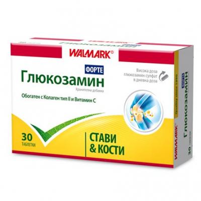Глюкозамин Форте + Колаген II, 30 табл