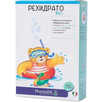 Naturpharma, Рехидрато Бимби -  за орална рехидратация, 10 сашета