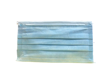 Еднократна трислойна предпазна маска с ластик х 50 броя