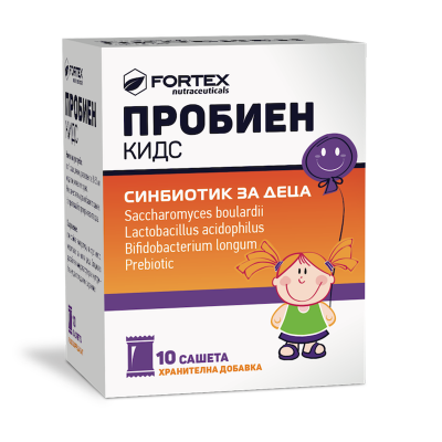 Fortex Пробиен Кидс саше, 10бр