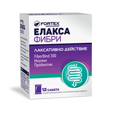 Fortex Елакса Фибри, 12 сашета