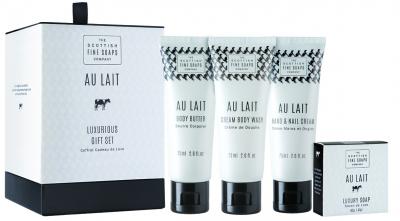 Scottish Fine Soaps Комплект Au Lait / 4 продукта