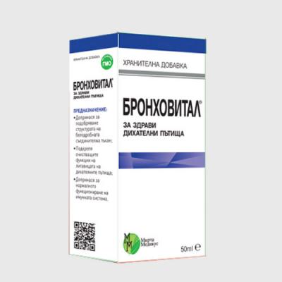 Бронховитал течна форма 50 ml Мирта Медикус