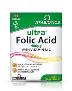 Vitabiotics Ultra Фолиева киселина