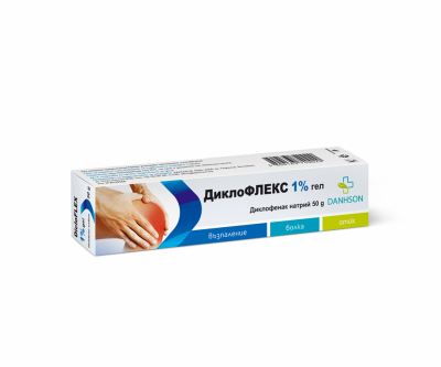 Danhson Диклофлекс 1% гел 50 гр.