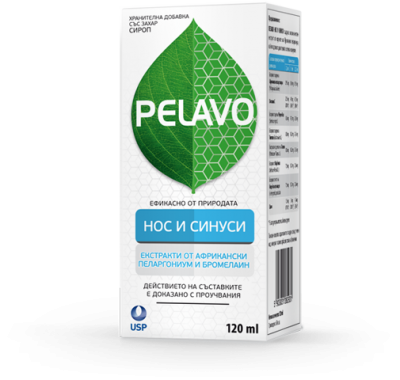 Пелаво Нос и Сунуси, сироп 120мл