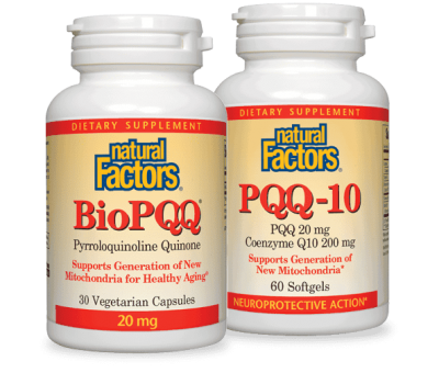 Natural Factors BioPQQ Пиролоквинолин квинон 20 mg х 30 капсули