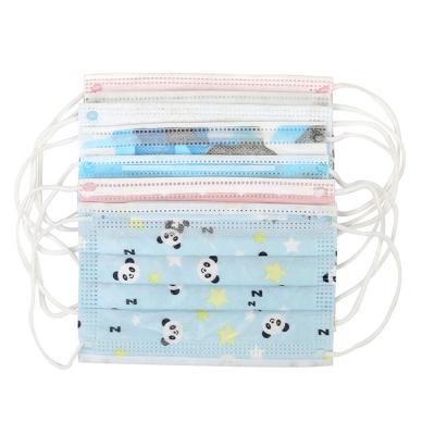 Детска маска трипластова с ластик х 50 броя