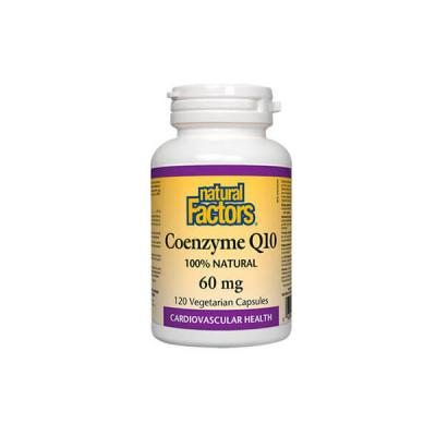Natural Factors Коензим Q10 60 mg x 120 капсули
