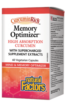 Natural Factors CurcuminRich™ Memory Optimizer™ x 60 капсули