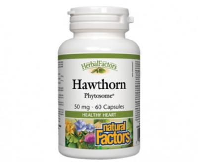 Natural Factors Глог 50 mg x 60 капсули