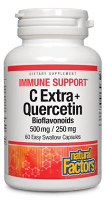 Natural Factors C Extra + Quercetin Bioflavonoids x 60 капсули