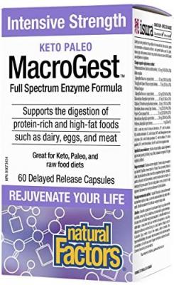 Natural Factors Ензимна формула x 60 капсули с удължено освобождаване