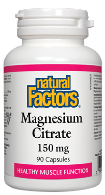 Natural Factors Магнезий (цитрат) 150 mg х 90 капсули