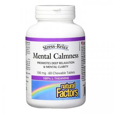 Mental Calmness/ Л-Теанин 100 mg х 60 дъвчащи таблетки