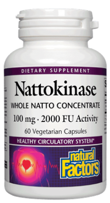 Natural Factors Натокиназа 100 mg х 60 капсули