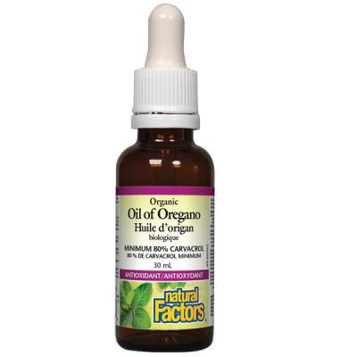 Natural Factors Риган органик (масло) 30 mg х 30 ml/ 187 дози