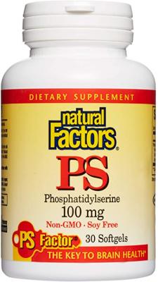Natural Factors ФосфатидилСерин 100 mg х 30 софтгел капсули