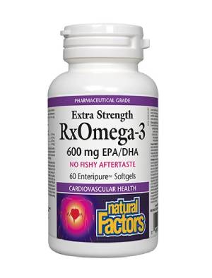 RxOmega-3 Extra Strength 1170 mg (600 mg EPA/DHA) х 60 софтгел капсули