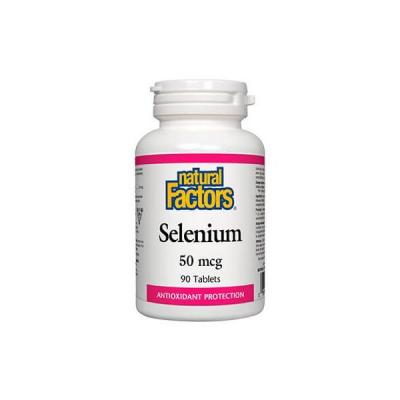 Natural Factors Селен 50 mcg х 90 таблетки