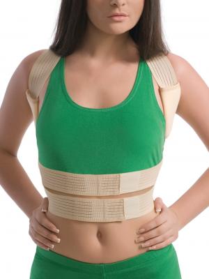 Dr. House Коректор на стойката, еластичен с твърди ребра MedTextile № 2011