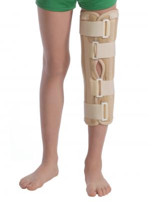 Dr. House Ортеза за колянна става с твърди ребра и усилена фиксация (тутор) MedTextile № 6112