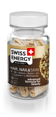 Swiss Energy  Витамини Коса-Нокти-Кожа 30 капсули