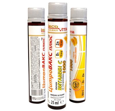 LecoVita ЦитроВАКС ПЛЮС 20 ампули за пиене