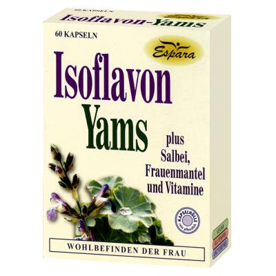 Изофлавон - Ямс растителни капсули х 60