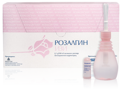 Розалгин Изи вагинален разтвор 1% 140 ml х 5 броя