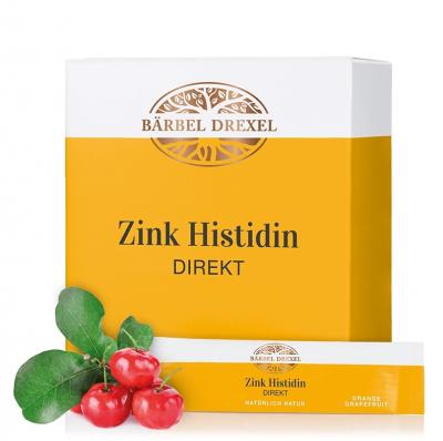 Barbel Drexel Zink Histidin DIREKT Цинк, хистидин и витамин С 30 сашета х 2гр /С вкус на портокал и грейпфрут/