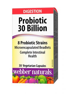 Probiotic 30 billion Пробиотик 30 млрд. активни пробиотици, 8 пробиотични щама 30 капсули