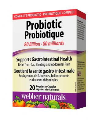 Probiotic 80 billion Пробиотик 80 млрд. активни пробиотици 20 капсули