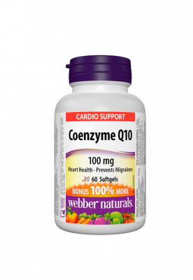 Коензим Q10 100 mg, 60 софтгел капсули