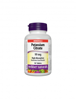 Potassium Citrate Калий цитрат 99 mg, 90 таблетки