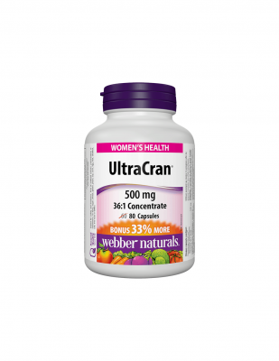 UltraCran® Червена боровинка 36:1 концентрат 500 mg x 80 капсули
