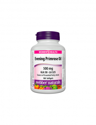 Evening Primrose Oil / Вечерна иглика масло 500 mg х 180 софтгел капсули