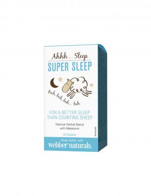 Super Sleep/ Билкова формула с Мелатонин за спокоен сън х 30 каплети