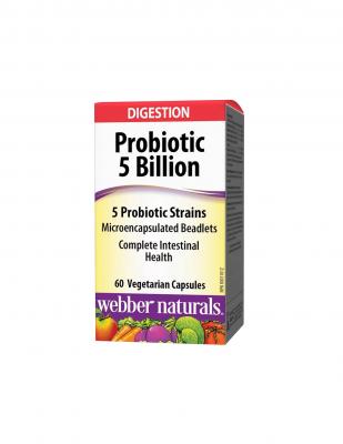 Probiotic/ Пробиотик 5 щама, 5 млрд. активни пробиотици х 60 капсули